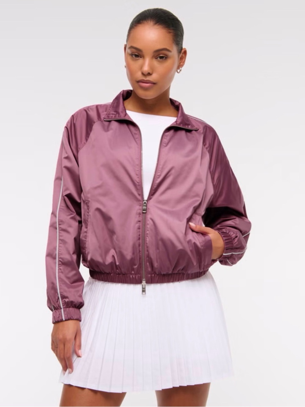 YPB Active Satin Track Jacket